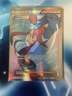 Skyla 122/122 - Pokemon Breakpoint Full Art Ultra Rare Card NM - Image 1