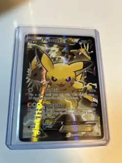Pikachu EX ULTRA RARE XY124 Star Promo Pokemon Card - Image 1