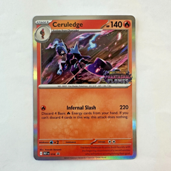Ceruledge 014 Phantasmal Flames Stamp Promo Pre Release Near Mint Card - Image 1