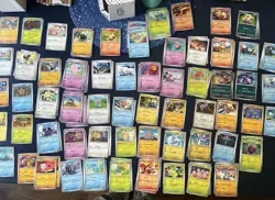Pokemon Card Lot 100 OFFICIAL TCG Cards + Ultra Rare | VMAX GX EX VSTAR OR V! - Image 1