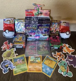 Pokemon Card Lot 100 OFFICIAL TCG Cards + Ultra Rare | VMAX GX EX VSTAR OR V! - Image 4