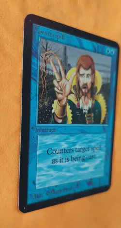 COUNTERSPELL - MtG ALPHA - Magic the Gathering card EX/MP - Image 3