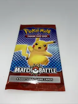Pokemon Match Battle McDonalds Promo Sealed Booster Card New Factory Sealed 2022 - Image 1