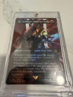 Sephiroth, Fabled SOLDIER (Borderless) (Surge Foil) Final Fantasy Foil - Image 1
