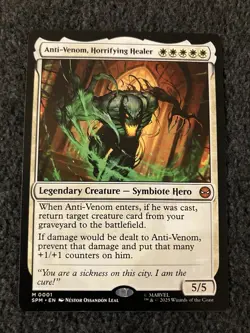 Magic The Gathering MTG - Anti-Venom, Horrifying Healer - Marvel's Spider-Man - Image 1