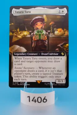 MTG Tataru Taru (Extended Art) Commander: Final Fantasy Regular #138 - Image 1