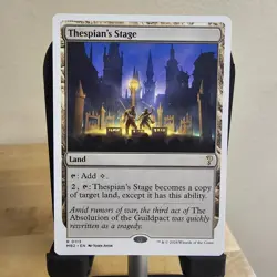 MTG Thespian's Stage Mystery Booster 2 Regular White Border Rare NM - Image 1