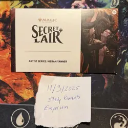 Secret Lair MTG ARTIST SERIES: KIERAN YANNER Regular Non Foil In Hand - Image 1