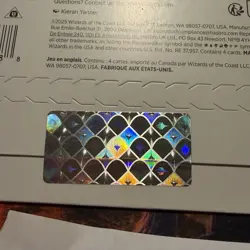 Secret Lair MTG ARTIST SERIES: KIERAN YANNER Regular Non Foil In Hand - Image 3