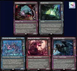 Showcase: Duskmourn secret lair FOIL english mtg magic the gathering IN HAND - Image 1