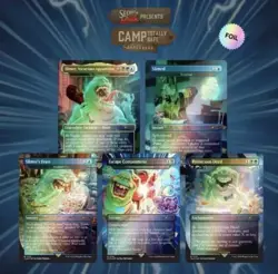 MTG Secret x Ghostbusters: Slimer - Rainbow Foil Edition SEALED *In Hand* - Image 1