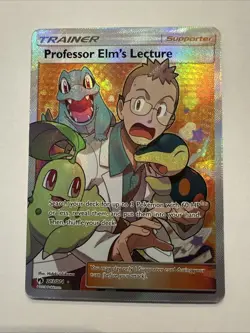 Pokemon TCG - Professor Elm's Lecture 213/214 S&M Lost Thunder LP - Image 1