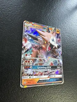Pokemon TCG Lycanroc GX SM Black Star Promo SM14 Promo - Image 4