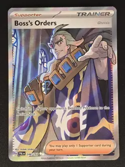 Pokemon Boss's Orders Trainer FA Ultra Rare, Paldea Evolved, #248/193 - Image 1