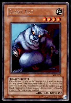 Yu-Gi-Oh! Giant Rat #MRL-079 Light Play - Image 1