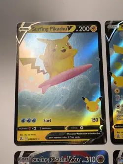 Pokemon Celebrations 25th Anniversary 5 Holo Pikachu Card Lot - Image 4