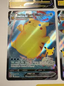 Pokemon Celebrations 25th Anniversary 5 Holo Pikachu Card Lot - Image 5