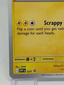 Pokemon Pikachu TCG Promo Card SVP225 2025 World Championships NM - Image 4
