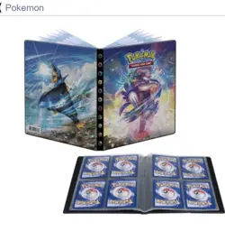 Ultra PRO 4-Pocket Pokemon Portfolio-Holds 80 Cards + 4 Oversized Double Loaded - Image 1