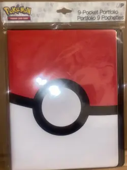 Ultra Pro Pokemon Card Holder 9-Pocket Full View Portfolio: Poke Ball 10 pages - Image 2
