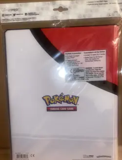 Ultra Pro Pokemon Card Holder 9-Pocket Full View Portfolio: Poke Ball 10 pages - Image 3