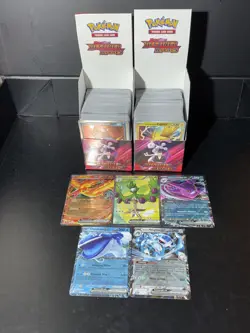 Pokemon Tcg Destined Rivals Bulk 450+ Cards Plus Bonus Hits - Image 1