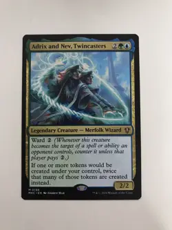 Adrix and Nev Twincasters MTG Magic the Gathering Card NM Near Mint MKC - Image 1