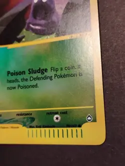 Grimer 79/147 Aquapolis Reverse Holo 2002 WOTC Vintage E-reader Pokemon Card LP - Image 5