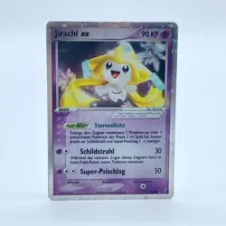Pokemon TCG Karte - EX Crystal Guardians Jirachi ex 94/100 Holo Rare Deutsch - Image 1