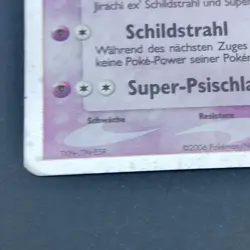 Pokemon TCG Karte - EX Crystal Guardians Jirachi ex 94/100 Holo Rare Deutsch - Image 2