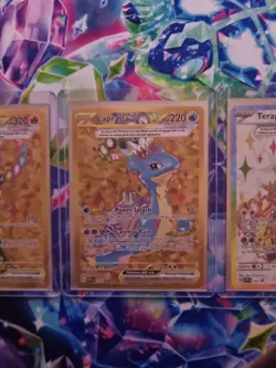 Pokemon TCG Terapagos Promo Cards ultra Premium Set Bundle X3 Mint Condition - Image 3