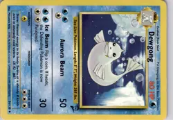 Pokemon TCG Dewgong Base Set 2 Unlimited Uncommon Card 36/130 Trading Card TCG - Image 5