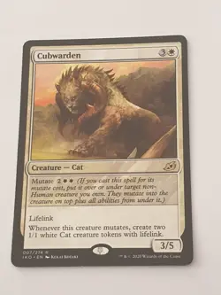 Mtg Cubwarden ~ Ikoria - Rare - Image 1