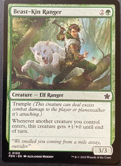 Beast-Kin Ranger - Magic the Gathering - Foundations - Image 1