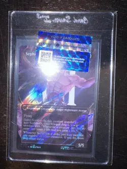 Surge FOIL Borderless Sephiroth, Fabled SOLDIER MTG Final Fantasy NM/Mint - Image 3