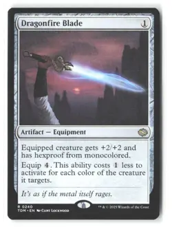 Tarkir: Dragonstorm #240 Dragonfire Blade - Image 1