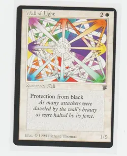 Magic the Gathering ~ MTG ~ 1x Wall of Light ~ LEGENDS ~ M/NM - Image 1