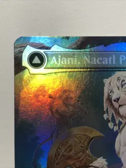 Ajani, Nacatl Pariah (Borderless) Foil NM (Nice Centering) Modern Horizons 3 - Image 2