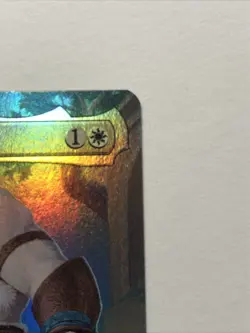 Ajani, Nacatl Pariah (Borderless) Foil NM (Nice Centering) Modern Horizons 3 - Image 3