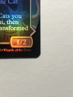 Ajani, Nacatl Pariah (Borderless) Foil NM (Nice Centering) Modern Horizons 3 - Image 4