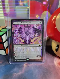 Entropic Battlecruiser Magic The Gathering Edge Of Eternities Regular Rare NM - Image 1
