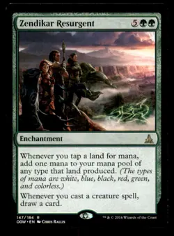 MTG Zendikar Resurgent LP Light Play Oath of the Gatewatch [4030] - Image 1