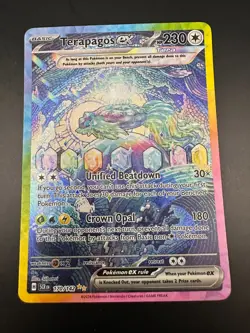 Pokemon TCG - Terapagos EX SIR - Stellar Crown - 170/142 - Image 1