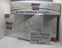 151 Ultra Premium Collection Box UPC Scarlet & Violet Pokemon TCG **SEALED/NEW** - Image 1