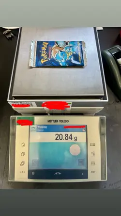 Pokemon Base Set Booster Pack 1999 Blastoise Sealed - Image 4