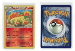 RAPIDASH 17/114 REVERSE HOLO STEAM SIEGE POKEMON TCG LP - Image 3