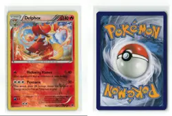 DELPHOX 13/124 REVERSE HOLO FATES COLLIDE POKEMON TCG LP - Image 3