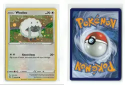 WOOLOO 222/264 FUSION STRIKE COSMOS HOLO POKEMON TCG NM-LP - Image 3