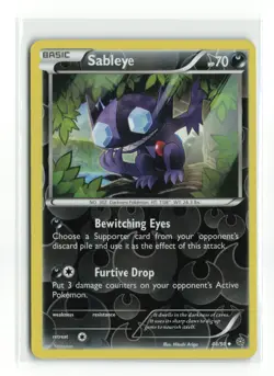 SABLEYE 44/98 REVERSE HOLO XY ANCIENT ORIGINS POKEMON TCG LP - Image 1