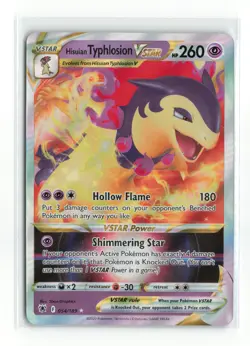 HISUIAN TYPHLOSION VSTAR 054/189 ASTRAL RADIANCE POKEMON TCG NM - Image 1